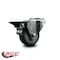 Service Caster 3'' Gray Poly Wheel Swivel Bolt Hole Caster with Posi Lock Brake SCC-BH20S314-PPUB-PLB - alternate 5